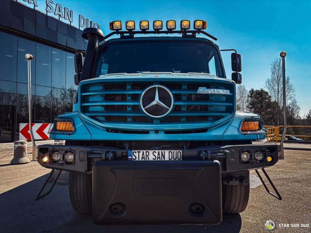 Mercedes-Benz Zetros 1833 4x4 Kipper Camper Chassis - Самосвал камион: снимка 2 Mercedes-Benz Zetros 1833 4x4 Kipper Camper Chassis - Самосвал камион: снимка 2