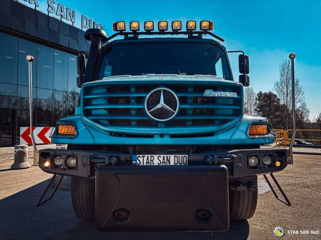 Mercedes-Benz Zetros 1833 4x4 Kipper Camper Chassis - Шаси кабина: снимка 3 Mercedes-Benz Zetros 1833 4x4 Kipper Camper Chassis - Шаси кабина: снимка 3