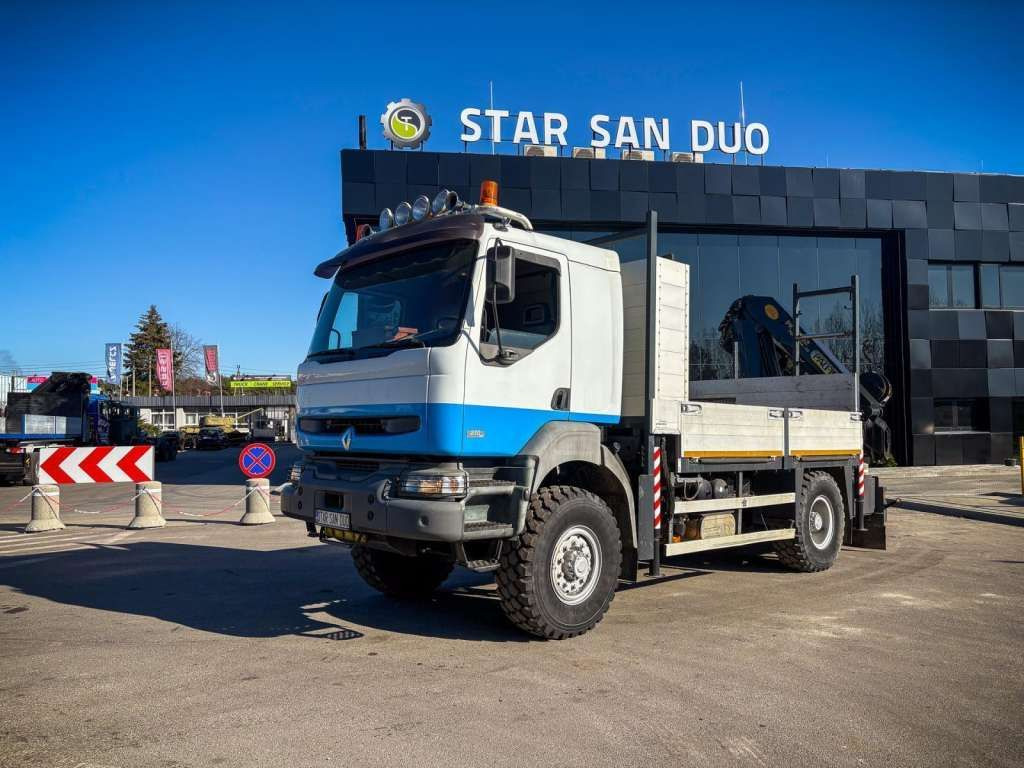 Renault KERAX 270 4x4 PALFINGER PK 16502 CRANE WINCH - Камион с кран, Бордови камион: снимка 3 Renault KERAX 270 4x4 PALFINGER PK 16502 CRANE WINCH - Камион с кран, Бордови камион: снимка 3