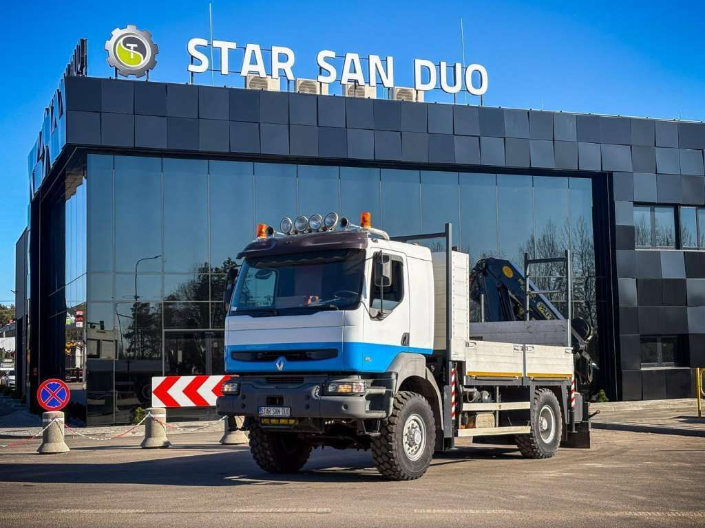Renault KERAX 270 4x4 PALFINGER PK 16502 CRANE WINCH - Камион с кран, Бордови камион: снимка 5 Renault KERAX 270 4x4 PALFINGER PK 16502 CRANE WINCH - Камион с кран, Бордови камион: снимка 5
