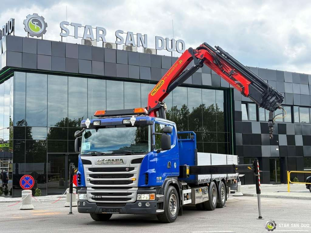 Scania G440 6x2 PALFINGER PK 34002SH Crane Kran - Камион с кран: снимка 2 Scania G440 6x2 PALFINGER PK 34002SH Crane Kran - Камион с кран: снимка 2
