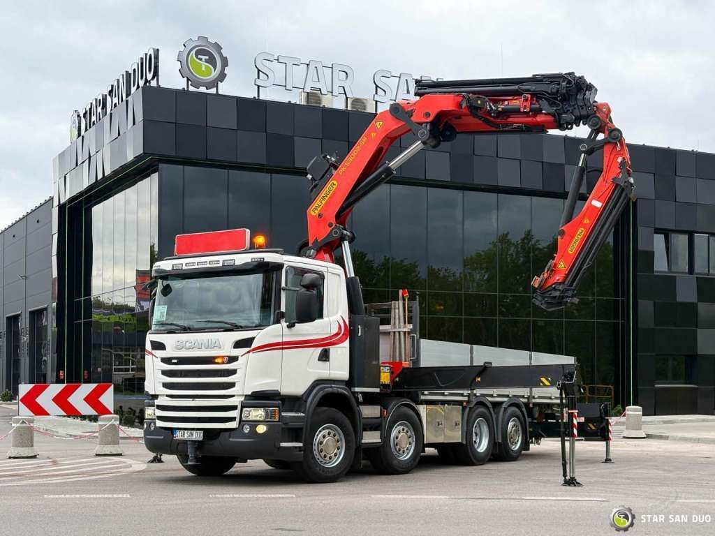 Scania G480 8x2 PALFINGER PK 53002 SH FlyJIB LowMileag - Камион с кран: снимка 2 Scania G480 8x2 PALFINGER PK 53002 SH FlyJIB LowMileag - Камион с кран: снимка 2