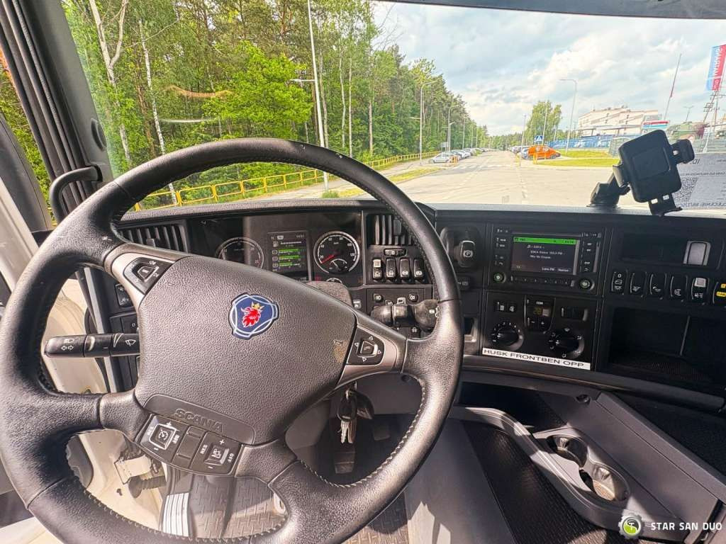 Камион с кран Scania  G490 6x2 Palfinger PK 53002 SH Fly Jib Basket: снимка 13