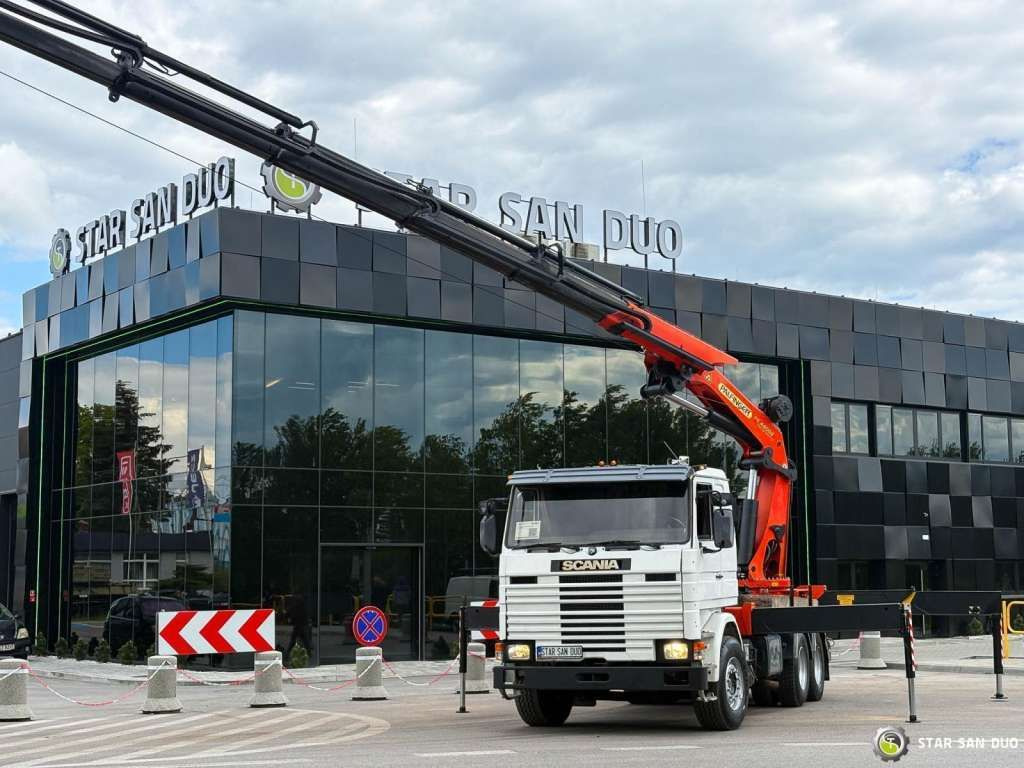 Scania R143 HL 6x2 PALFINGER PK44002 Crane Kran - Камион с кран: снимка 3 Scania R143 HL 6x2 PALFINGER PK44002 Crane Kran - Камион с кран: снимка 3