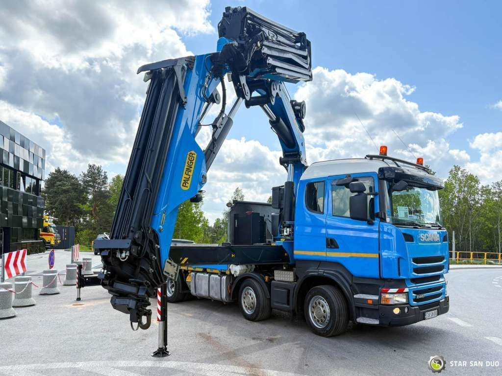 Scania R440 8x4 Palfinger PK50002 FLY JIB Crane Winch - Камион с кран: снимка 5 Scania R440 8x4 Palfinger PK50002 FLY JIB Crane Winch - Камион с кран: снимка 5