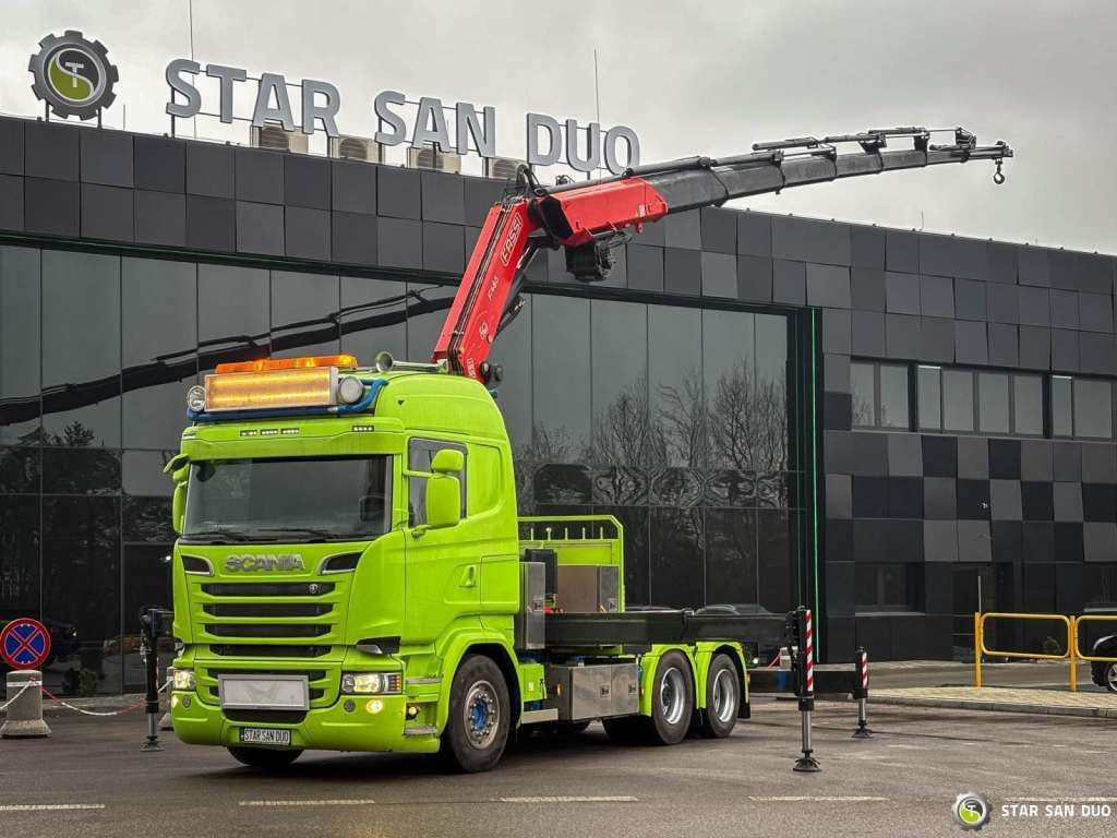 Scania R520 6x2 Fassi F485 Crane Kran Winch Euro 6 Scania R520 6x2 Fassi F485 Crane Kran Winch Euro 6 - Камион с кран, Влекач: снимка 1 Scania R520 6x2 Fassi F485 Crane Kran Winch Euro 6 Scania R520 6x2 Fassi F485 Crane Kran Winch Euro 6 - Камион с кран, Влекач: снимка 1