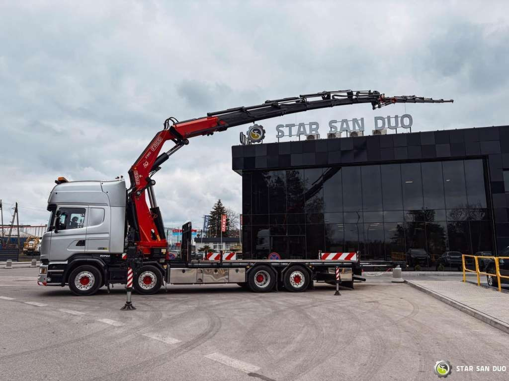 Scania R730 8x2 Fassi F990 Fly Jib 30m Crane Euro 6 - Камион с кран: снимка 5 Scania R730 8x2 Fassi F990 Fly Jib 30m Crane Euro 6 - Камион с кран: снимка 5