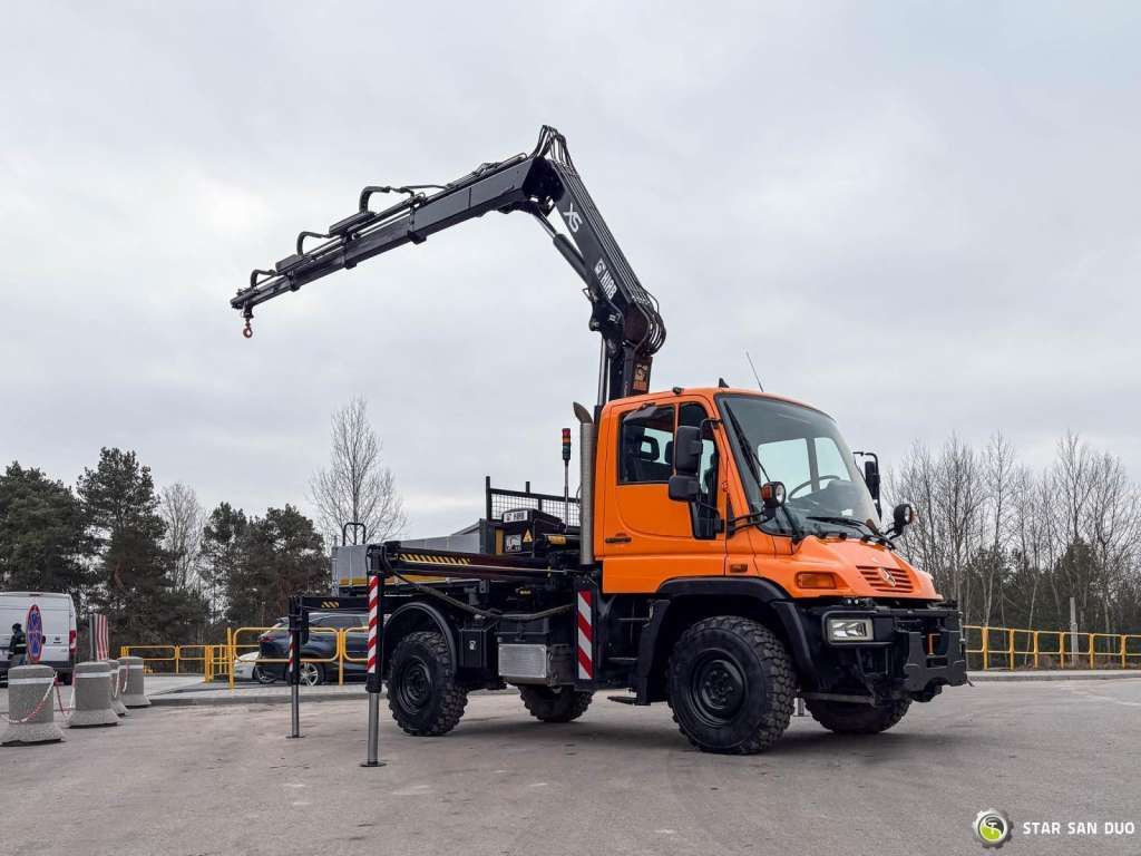 Unimog Mercedes-Benz UNIMOG U300 4x4 HIAB 122 D-3 CRANE Unimog Mercedes-Benz UNIMOG U300 4x4 HIAB 122 D-3 CRANE - Камион с кран, Бордови камион: снимка 3 Unimog Mercedes-Benz UNIMOG U300 4x4 HIAB 122 D-3 CRANE Unimog Mercedes-Benz UNIMOG U300 4x4 HIAB 122 D-3 CRANE - Камион с кран, Бордови камион: снимка 3