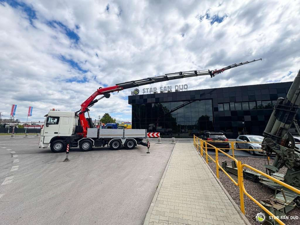 DAF XF 105.510 8x4 FASSI F800 XP Crane Fifth wheel - Влекач: снимка 3 DAF XF 105.510 8x4 FASSI F800 XP Crane Fifth wheel - Влекач: снимка 3