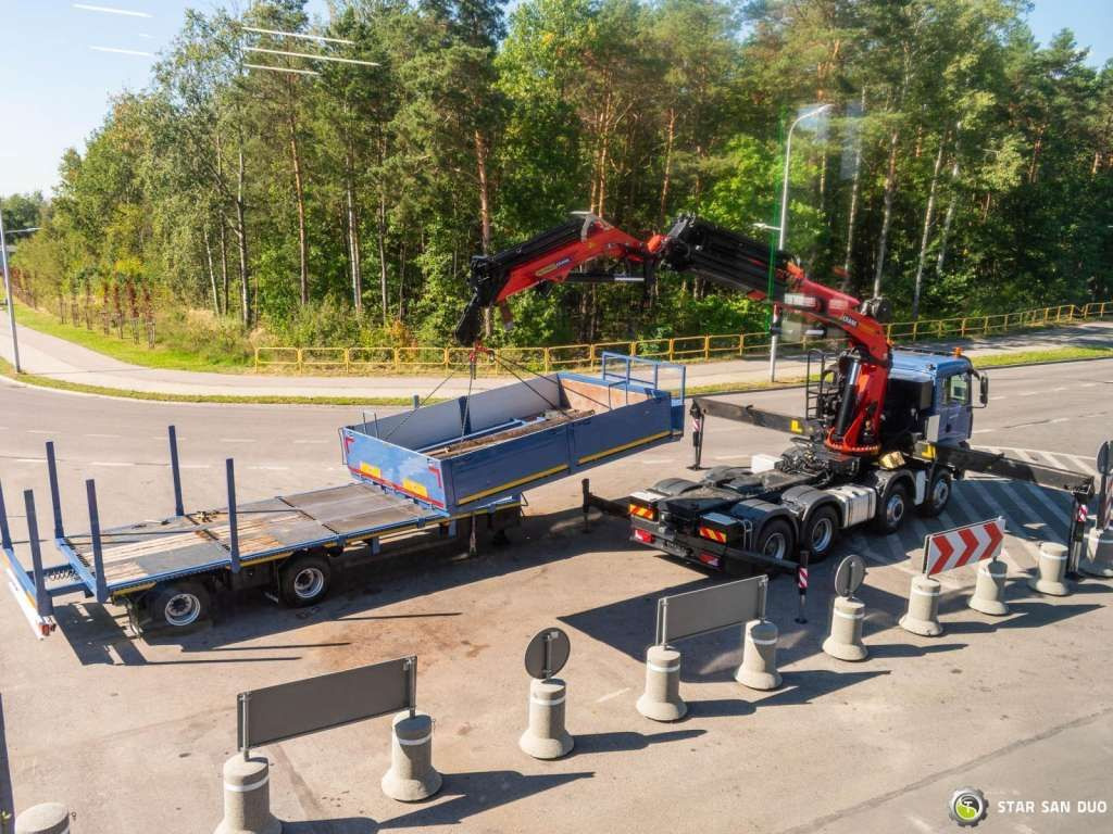 MAN TGA 35.440 8X6H PALFINGER 60002 Semi-trailer - Влекач: снимка 4 MAN TGA 35.440 8X6H PALFINGER 60002 Semi-trailer - Влекач: снимка 4