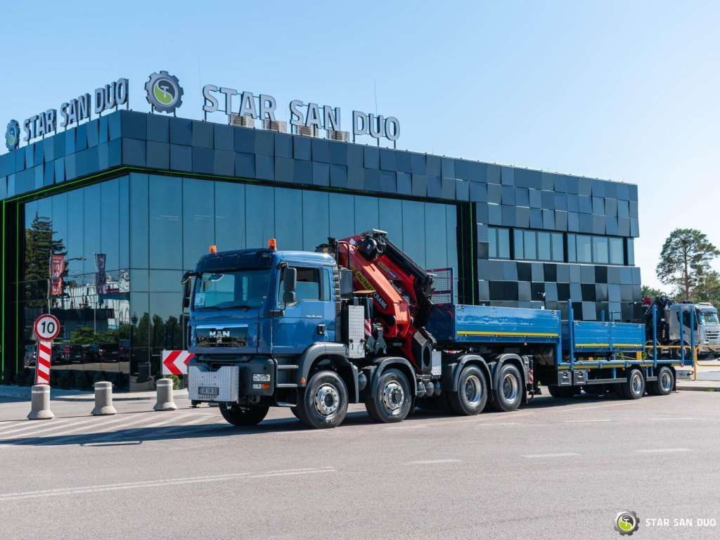 MAN TGA 35.440 8X6H PALFINGER 60002 Semi-trailer - Влекач: снимка 5 MAN TGA 35.440 8X6H PALFINGER 60002 Semi-trailer - Влекач: снимка 5