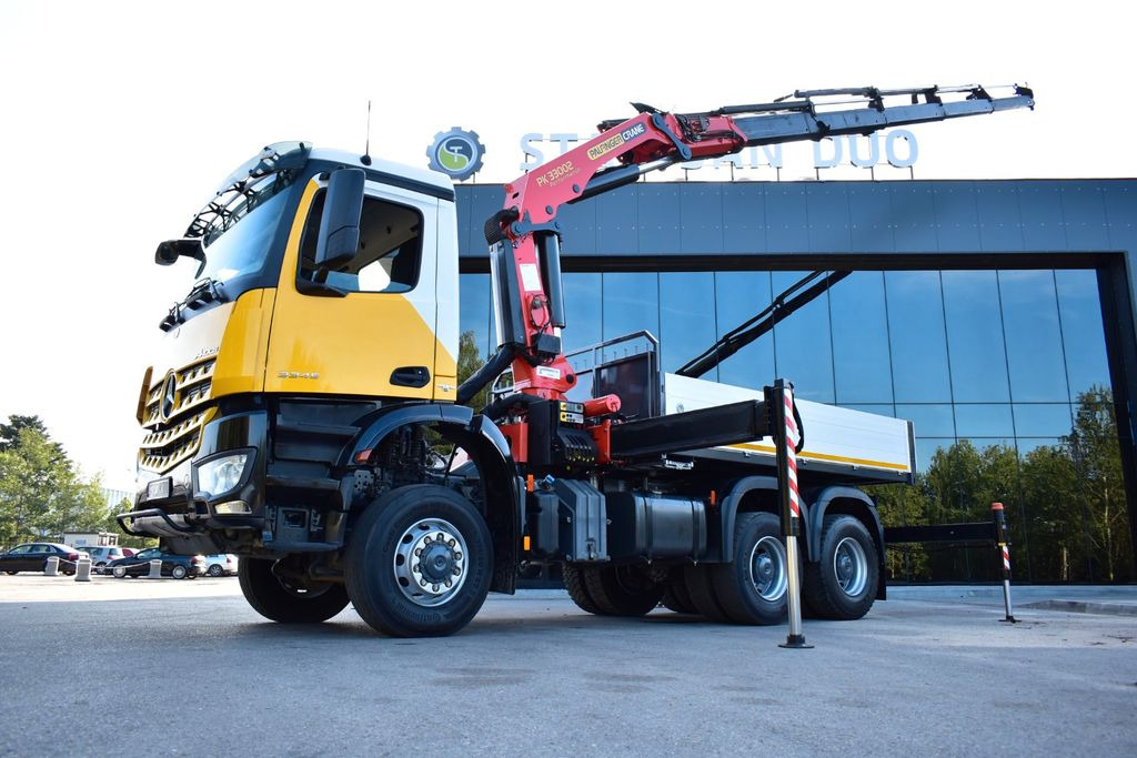 Mercedes-Benz AROCS 6x6 PALFINGER PK 33002 EURO 6 Crane Kran - Влекач: снимка 2 Mercedes-Benz AROCS 6x6 PALFINGER PK 33002 EURO 6 Crane Kran - Влекач: снимка 2