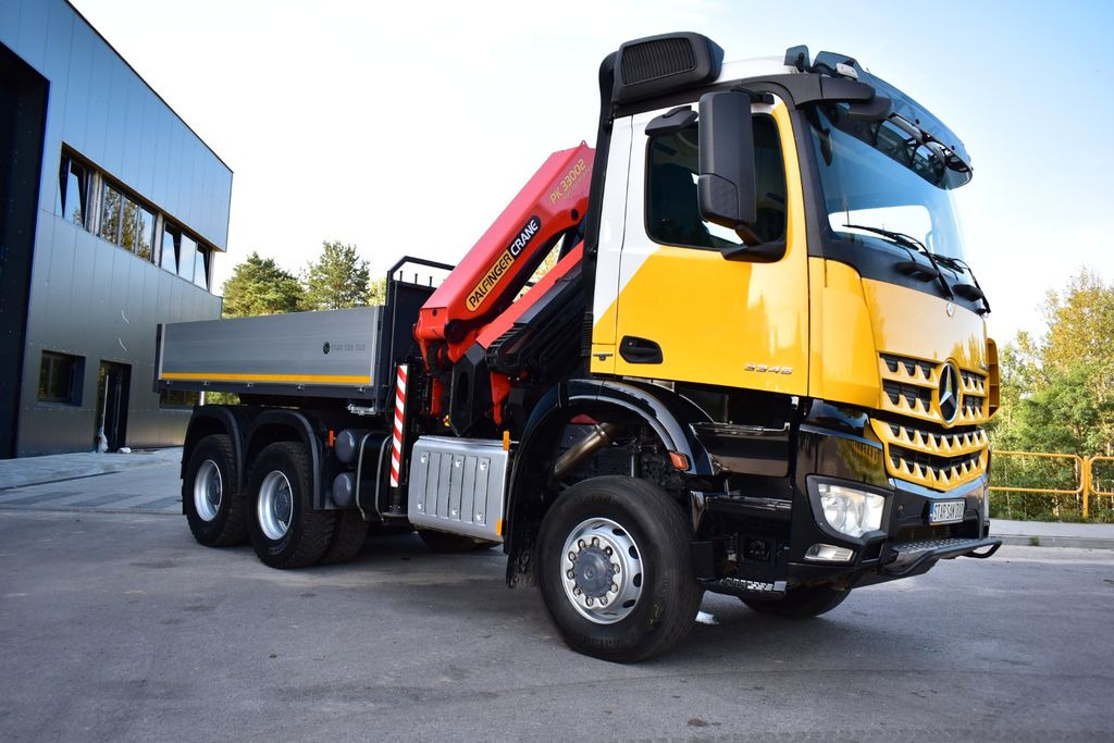 Mercedes-Benz AROCS 6x6 PALFINGER PK 33002 EURO 6 Crane Kran - Влекач: снимка 5 Mercedes-Benz AROCS 6x6 PALFINGER PK 33002 EURO 6 Crane Kran - Влекач: снимка 5
