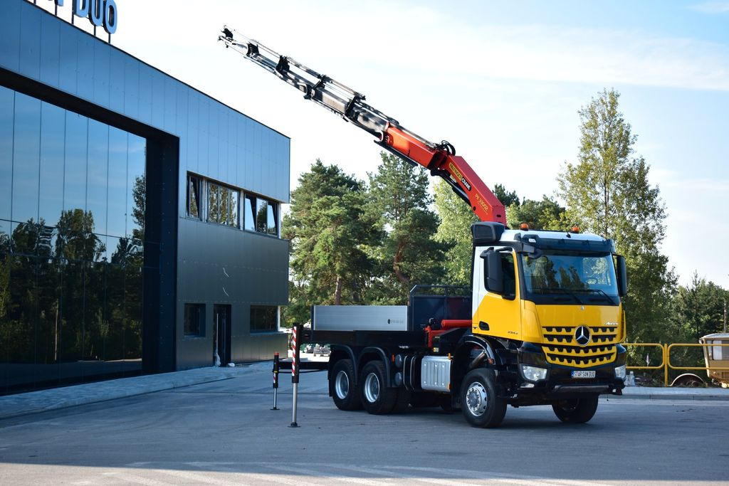 Mercedes-Benz AROCS 6x6 PALFINGER PK 33002 EURO 6 Crane Kran - Влекач: снимка 3 Mercedes-Benz AROCS 6x6 PALFINGER PK 33002 EURO 6 Crane Kran - Влекач: снимка 3