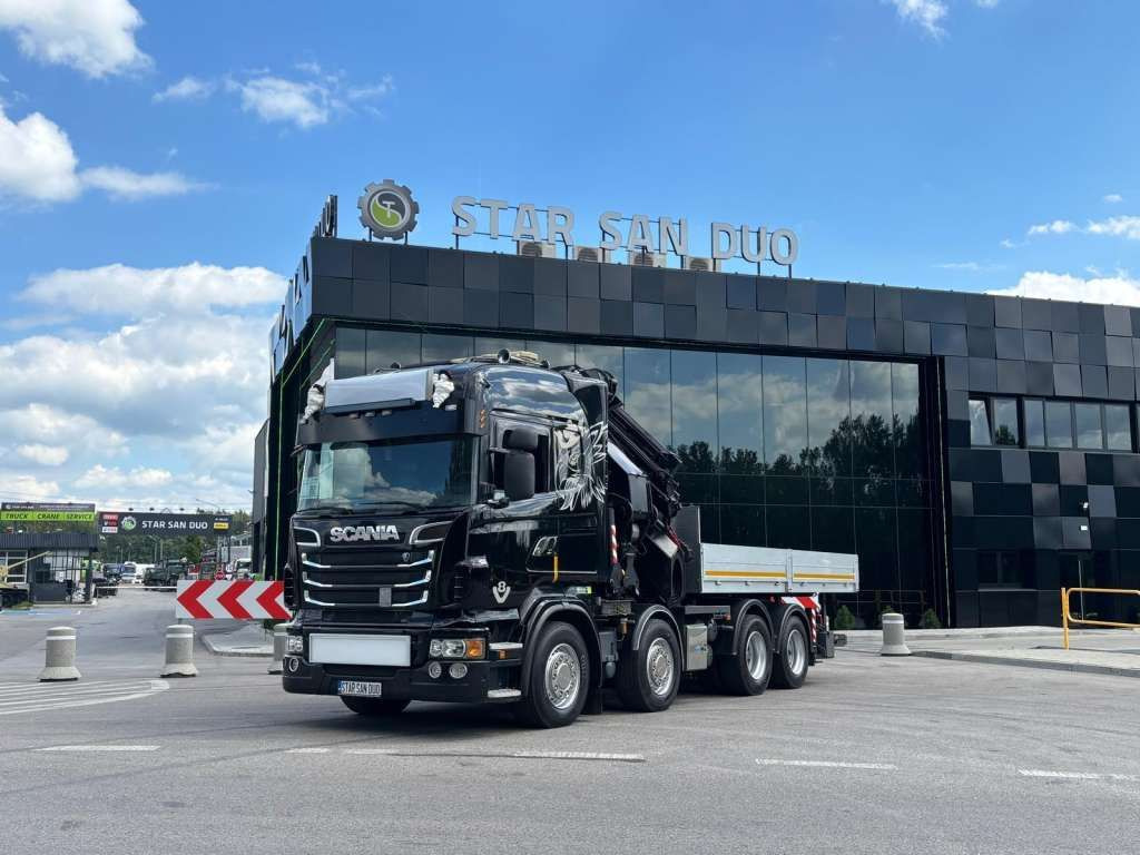 Влекач Scania  R560 8x2 PALFINGER PK 92002 SH Fly Jib Winch 5t: снимка 29