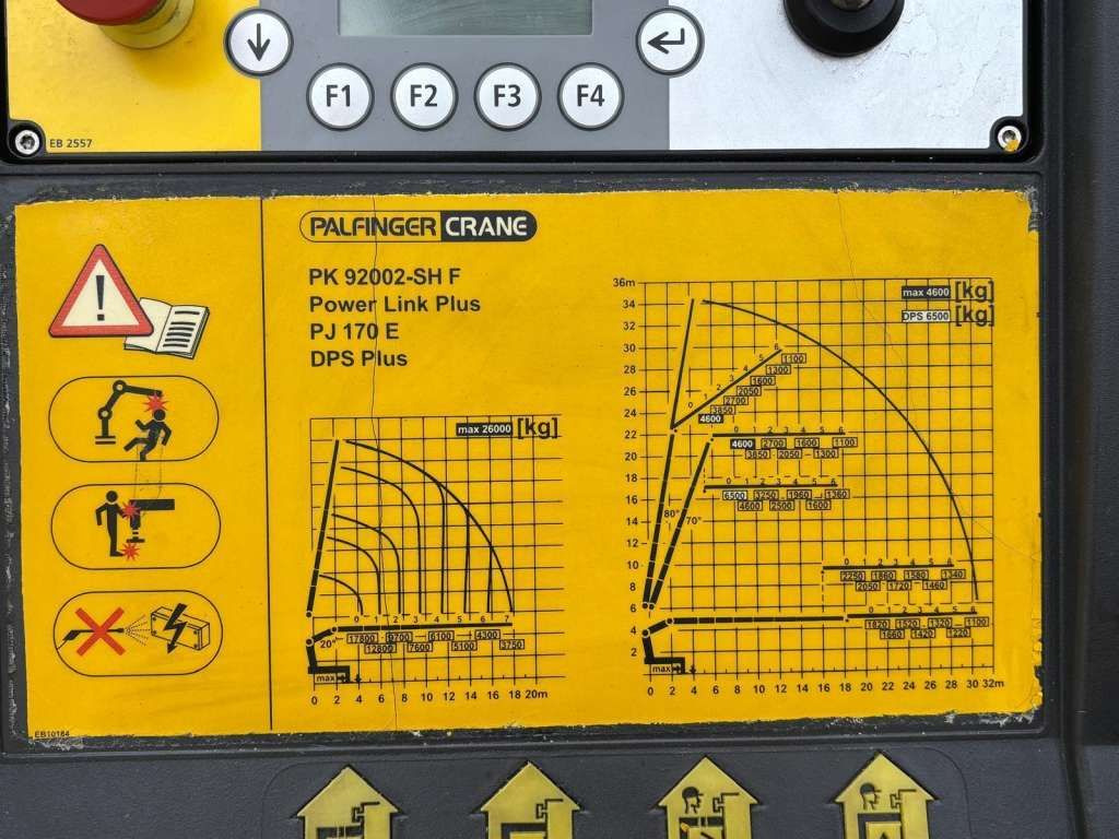 Влекач Scania  R560 8x2 PALFINGER PK 92002 SH Fly Jib Winch 5t: снимка 17