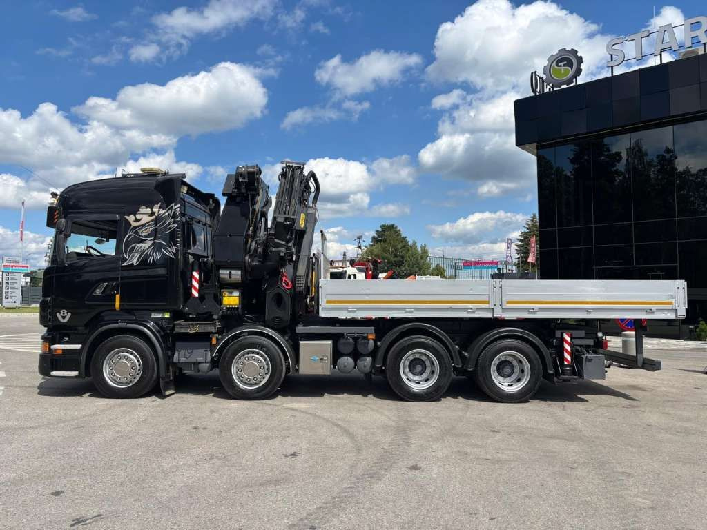 Влекач Scania  R560 8x2 PALFINGER PK 92002 SH Fly Jib Winch 5t: снимка 8