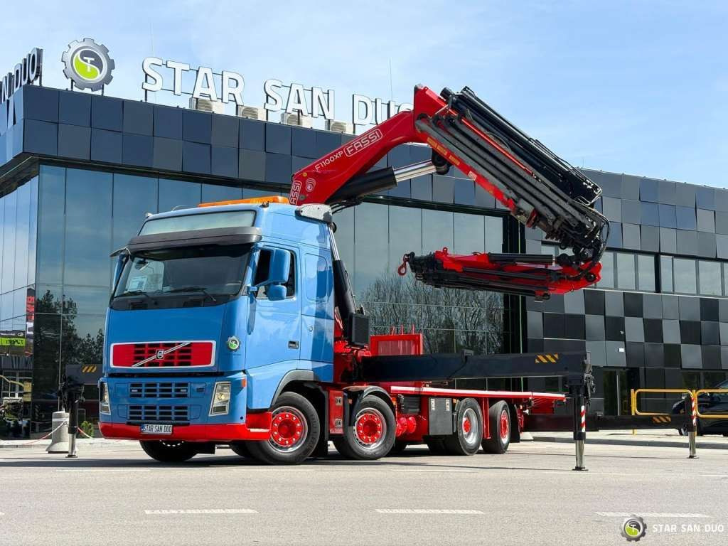 Volvo FH 480 8x2 FASSI F1100AXP Crane - Влекач: снимка 3 Volvo FH 480 8x2 FASSI F1100AXP Crane - Влекач: снимка 3