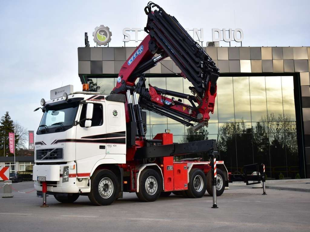 Нови Влекач Volvo  FH 520 8x2 EFFER 850 Fly Jib Winch 5th: снимка 8
