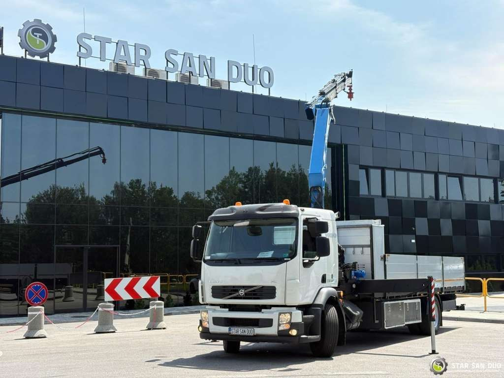Volvo FE 240 4x2 HMF 1560 K3 HDS Rotator Crane Kran - Камион с кран: снимка 5 Volvo FE 240 4x2 HMF 1560 K3 HDS Rotator Crane Kran - Камион с кран: снимка 5