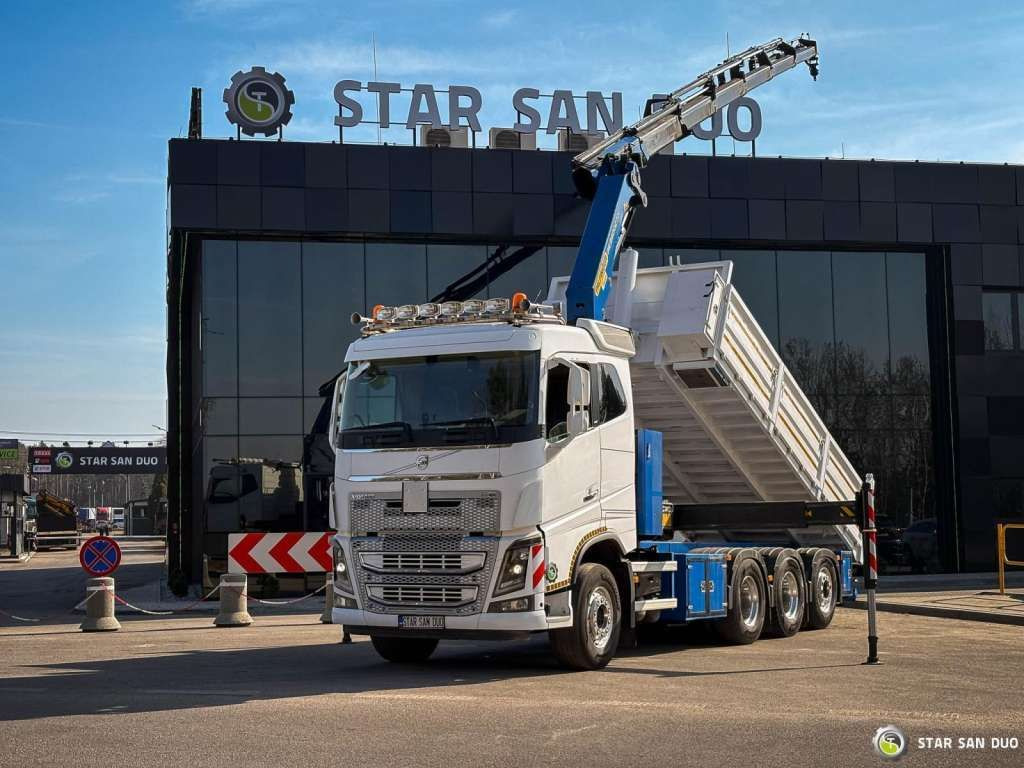 Volvo FH 16.550 8x4 Palfinger PK 34002-SH Crane Kippe - Камион с кран: снимка 1 Volvo FH 16.550 8x4 Palfinger PK 34002-SH Crane Kippe - Камион с кран: снимка 1