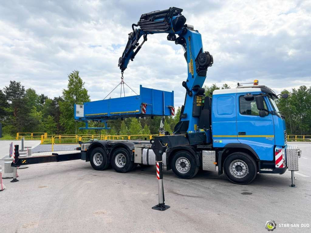 Volvo FH 500 8x4 Palfinger PK 92002 SH Fly Jib Winch - Камион с кран: снимка 3 Volvo FH 500 8x4 Palfinger PK 92002 SH Fly Jib Winch - Камион с кран: снимка 3