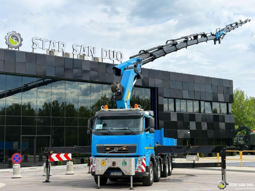 Камион с кран Volvo  FH 500 8x4 Palfinger PK 92002 SH Fly Jib Winch: снимка 1