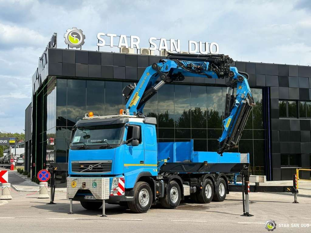 Volvo FH 500 8x4 Palfinger PK 92002 SH Fly Jib Winch - Камион с кран: снимка 2 Volvo FH 500 8x4 Palfinger PK 92002 SH Fly Jib Winch - Камион с кран: снимка 2