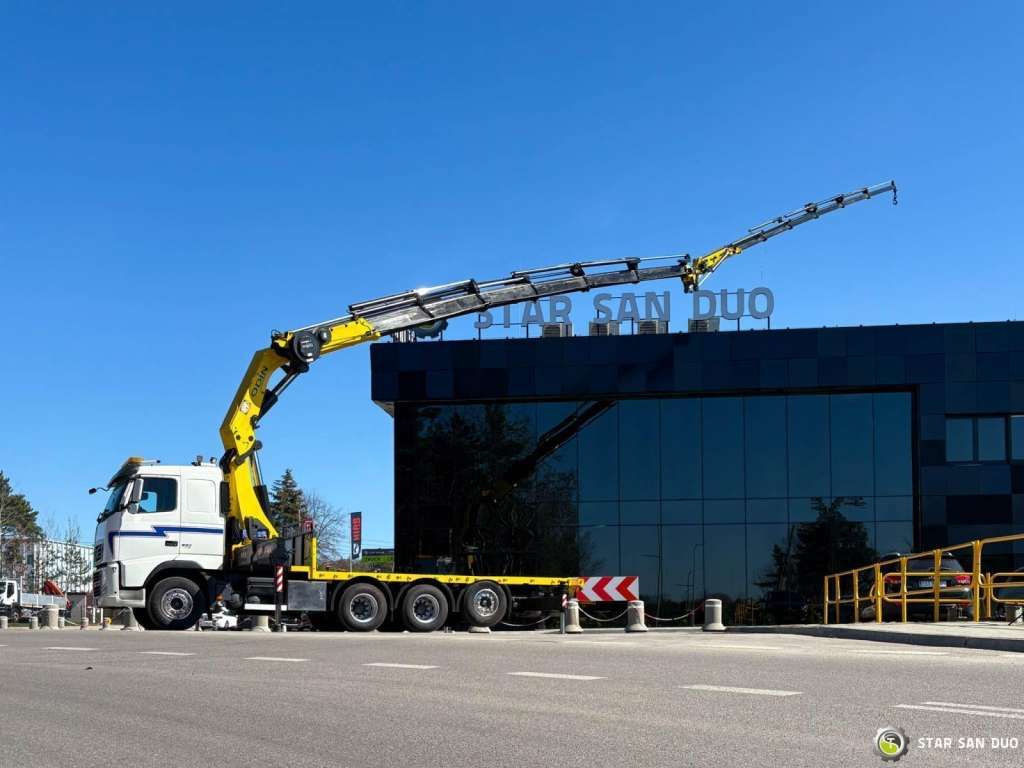 Volvo FH 520 8x4 HMF ODIN K6 EURO 5 FLY JIB Crane - Камион с кран: снимка 3 Volvo FH 520 8x4 HMF ODIN K6 EURO 5 FLY JIB Crane - Камион с кран: снимка 3
