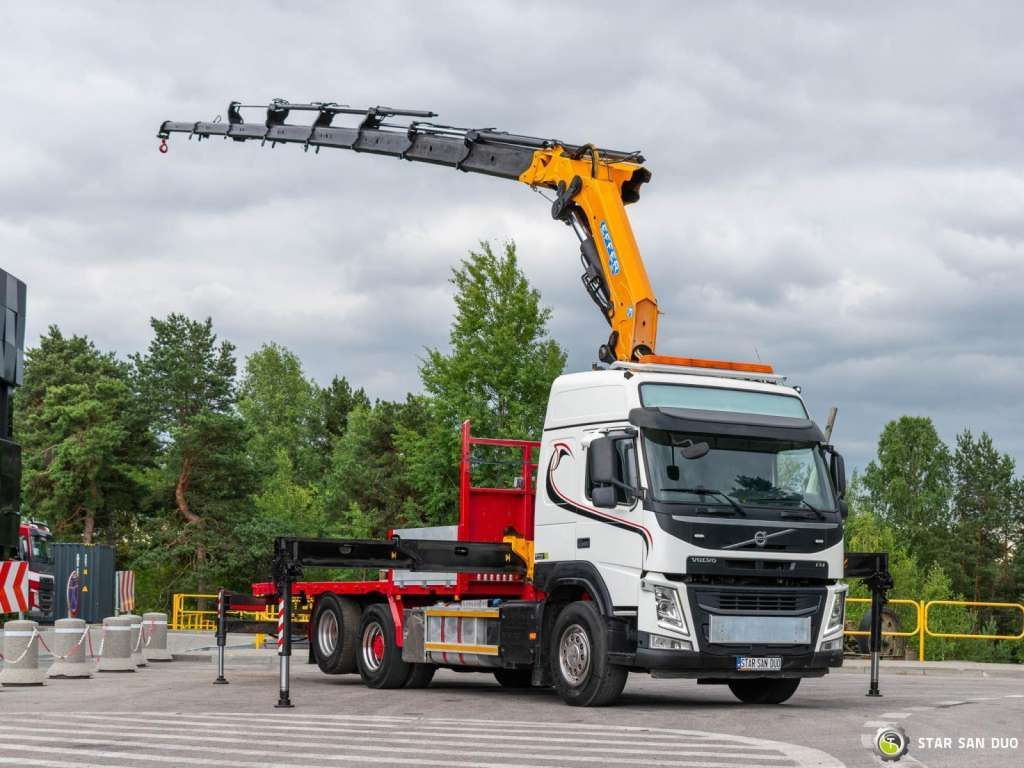 Volvo FM 450 6x2 EFFER 395/8S Euro 6 Crane Winch - Камион с кран: снимка 1 Volvo FM 450 6x2 EFFER 395/8S Euro 6 Crane Winch - Камион с кран: снимка 1