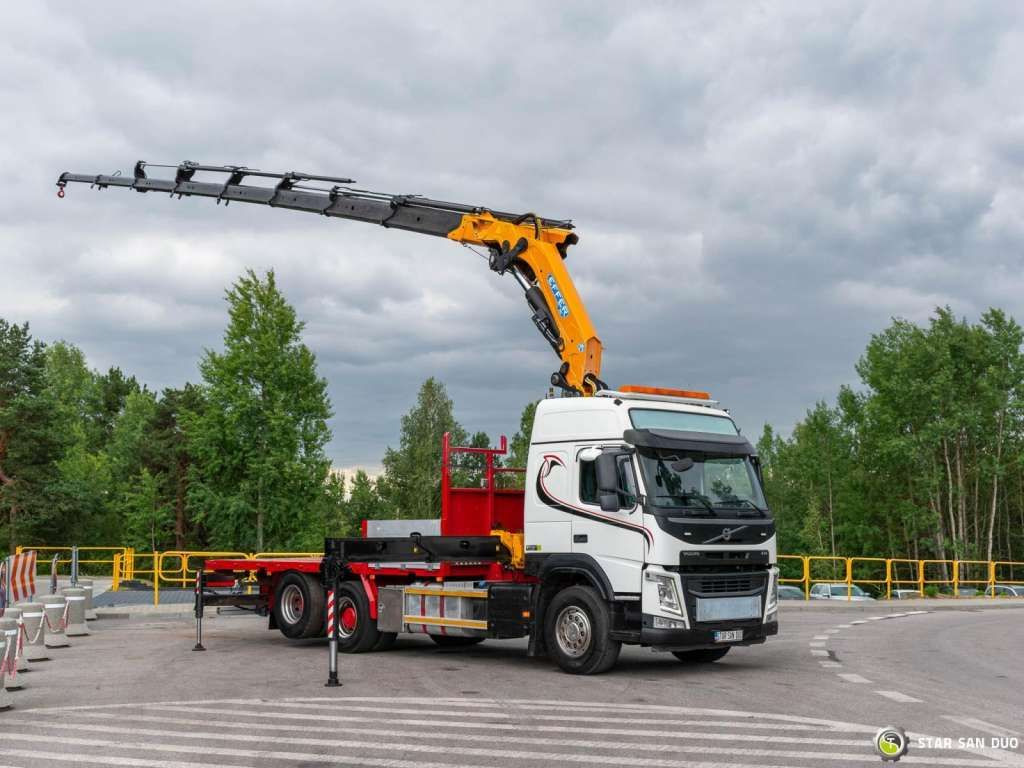 Volvo FM 450 6x2 EFFER 395/8S Euro 6 Crane Winch - Камион с кран: снимка 3 Volvo FM 450 6x2 EFFER 395/8S Euro 6 Crane Winch - Камион с кран: снимка 3