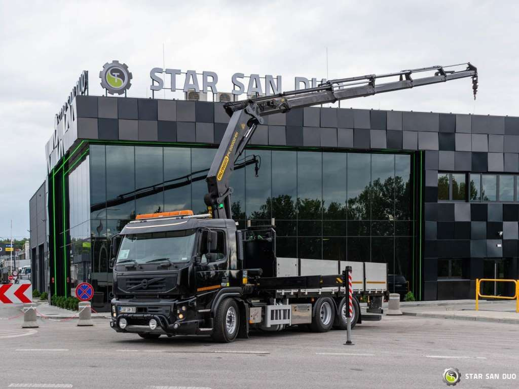 Volvo FMX 370 6x2 PALFINGER PK 22002 EH Crane Kran - Камион с кран: снимка 1 Volvo FMX 370 6x2 PALFINGER PK 22002 EH Crane Kran - Камион с кран: снимка 1