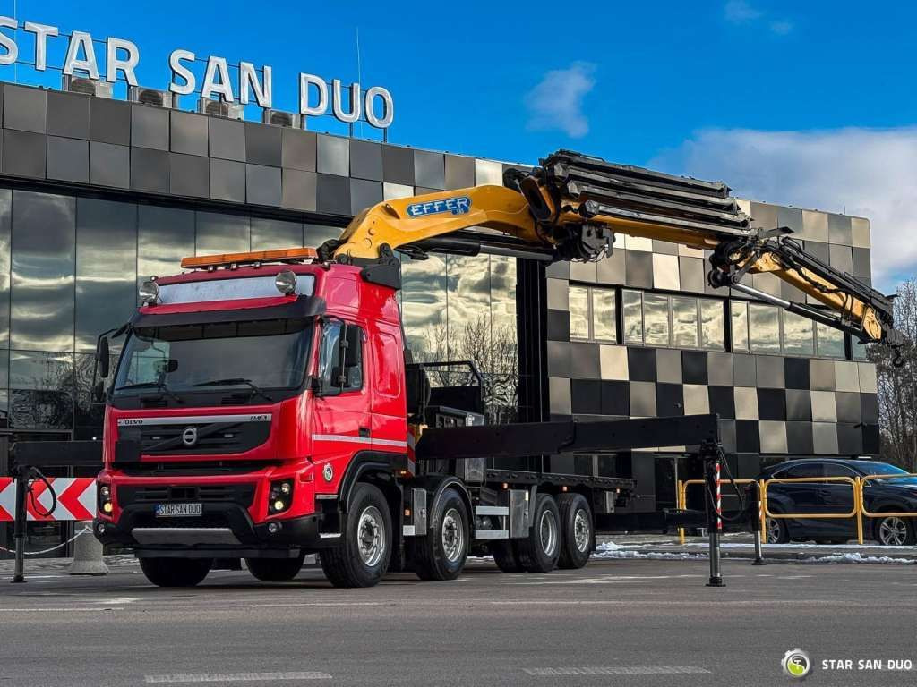 Volvo FMX 500 8x2 Effer 585 Fly Jib Winch Crane Kran Volvo FMX 500 8x2 Effer 585 Fly Jib Winch Crane Kran - Камион с кран, Бордови камион: снимка 2 Volvo FMX 500 8x2 Effer 585 Fly Jib Winch Crane Kran Volvo FMX 500 8x2 Effer 585 Fly Jib Winch Crane Kran - Камион с кран, Бордови камион: снимка 2