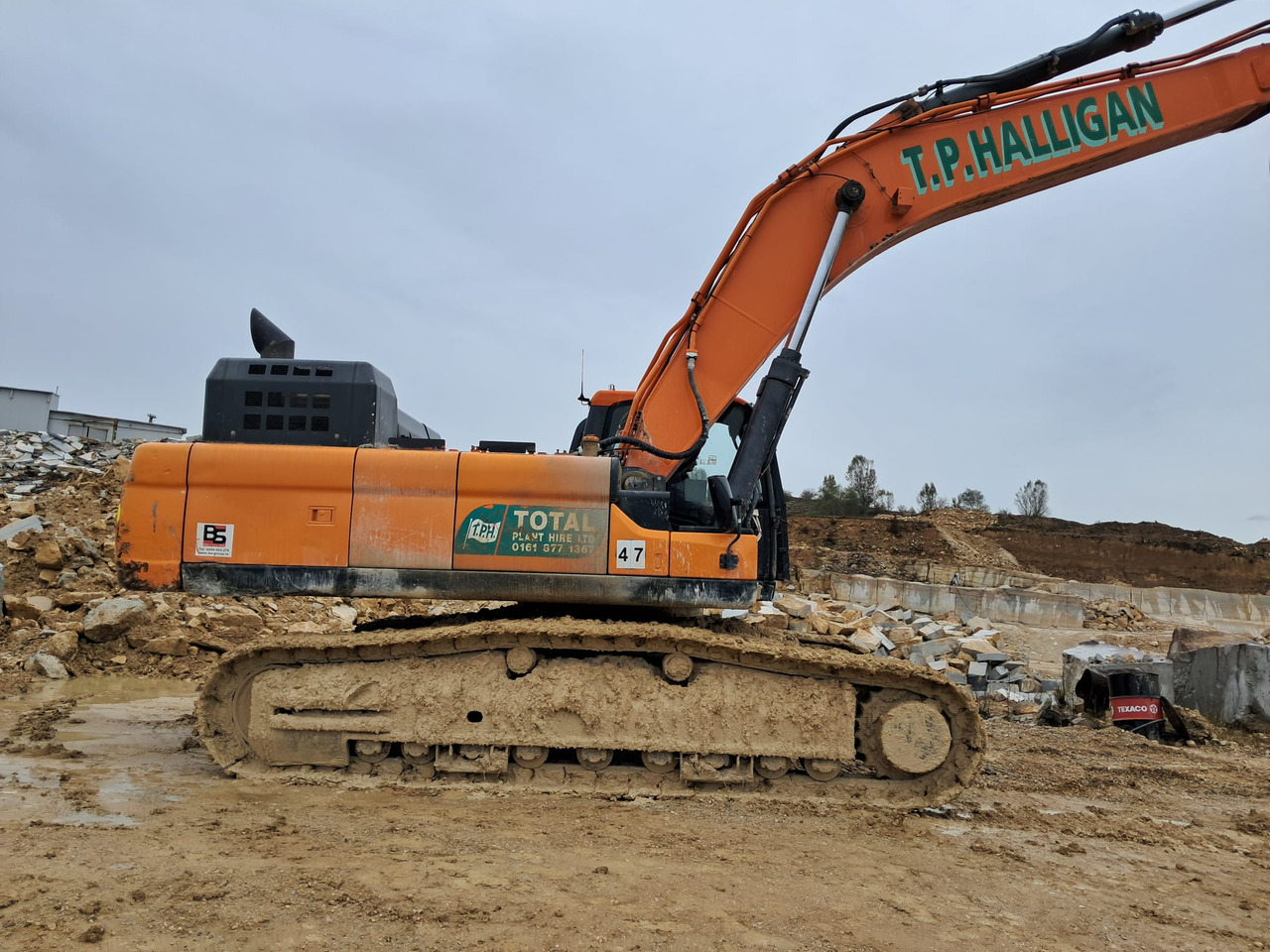 Верижен багер DOOSAN DX 420 LC: снимка 17