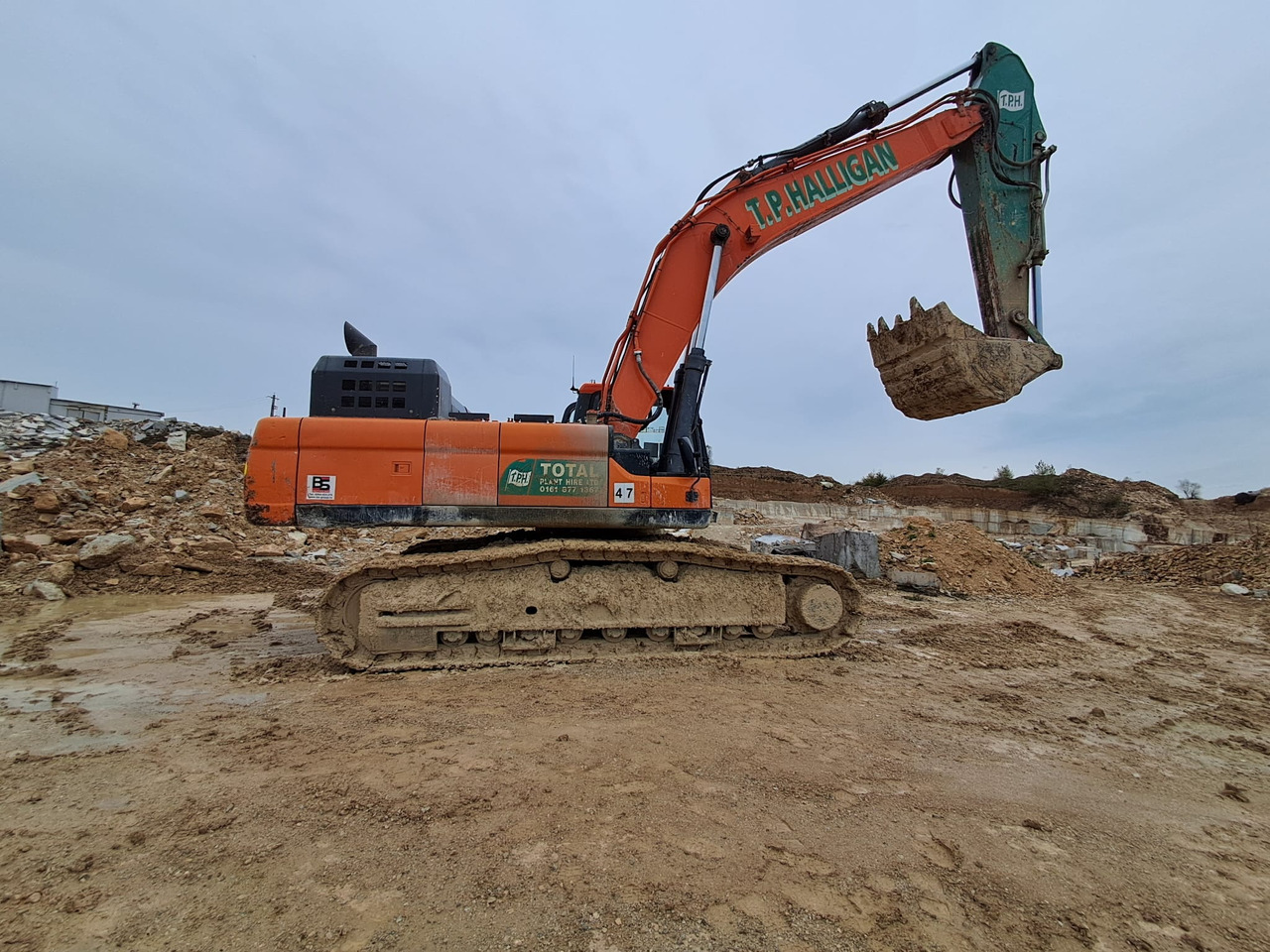 Верижен багер DOOSAN DX 420 LC: снимка 13