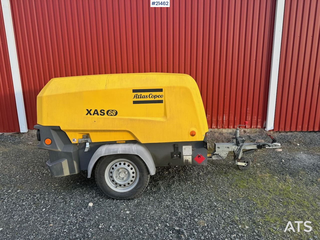 Atlas Copco XAS68 - Компресор за въздух: снимка 1 Atlas Copco XAS68 - Компресор за въздух: снимка 1