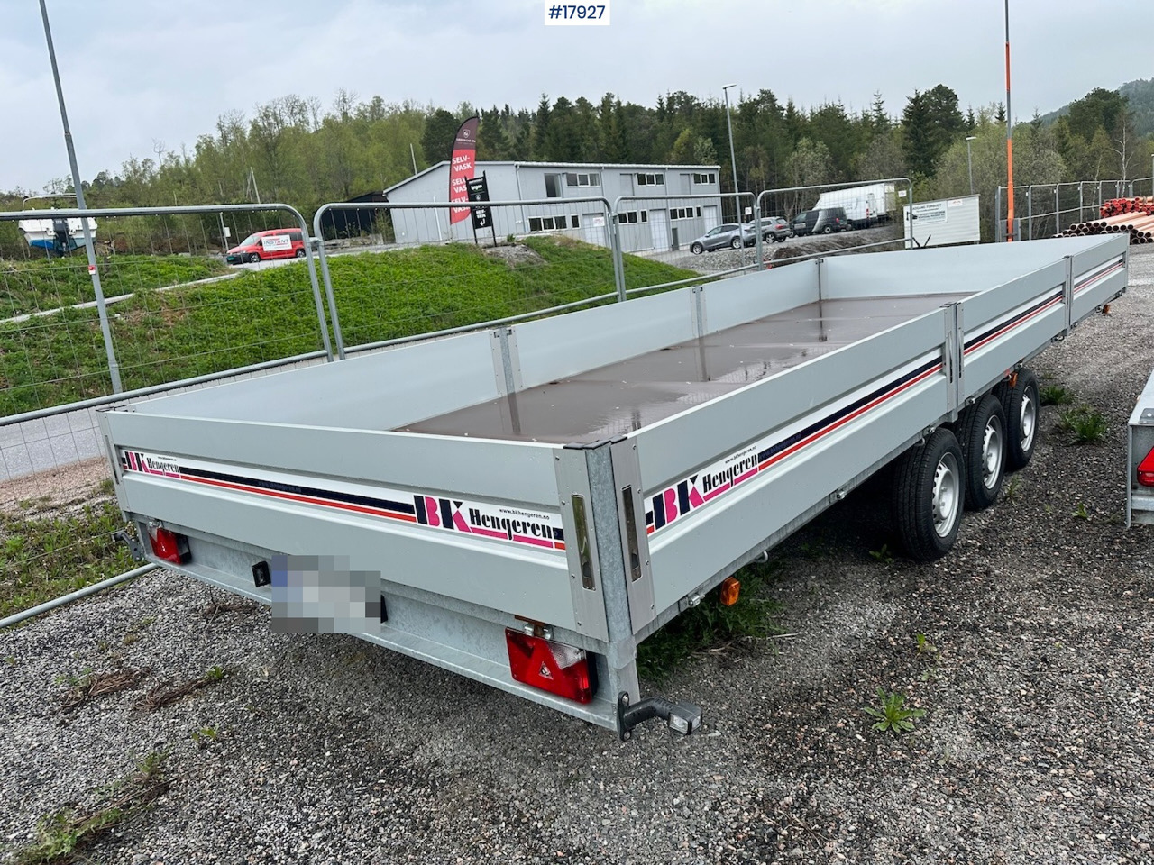 BK-hengeren til rør - Бордово ремарке/ Платформа: снимка 5 BK-hengeren til rør - Бордово ремарке/ Платформа: снимка 5