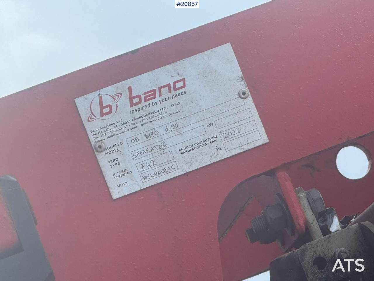 Индустриален шредер Bano MAC-S 28-70: снимка 26