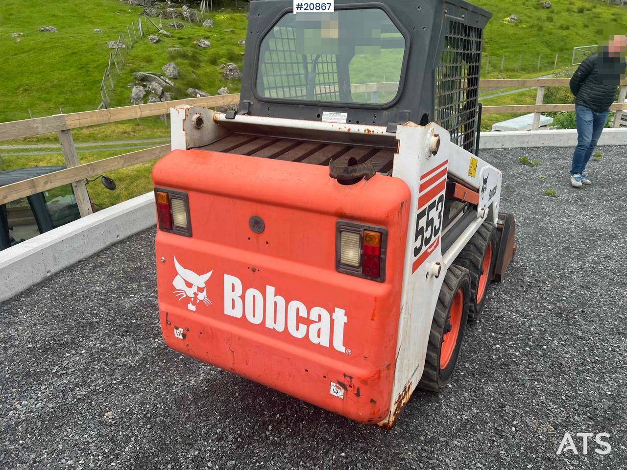 Мини челен товарач Bobcat 553: снимка 7 Мини челен товарач Bobcat 553: снимка 7