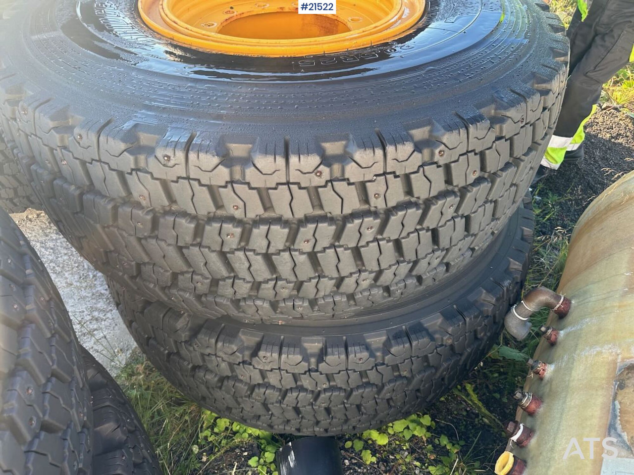 Bridgestone hjullaster dekk til Volvo L110 - Гума за Строителна техника: снимка 3 Bridgestone hjullaster dekk til Volvo L110 - Гума за Строителна техника: снимка 3