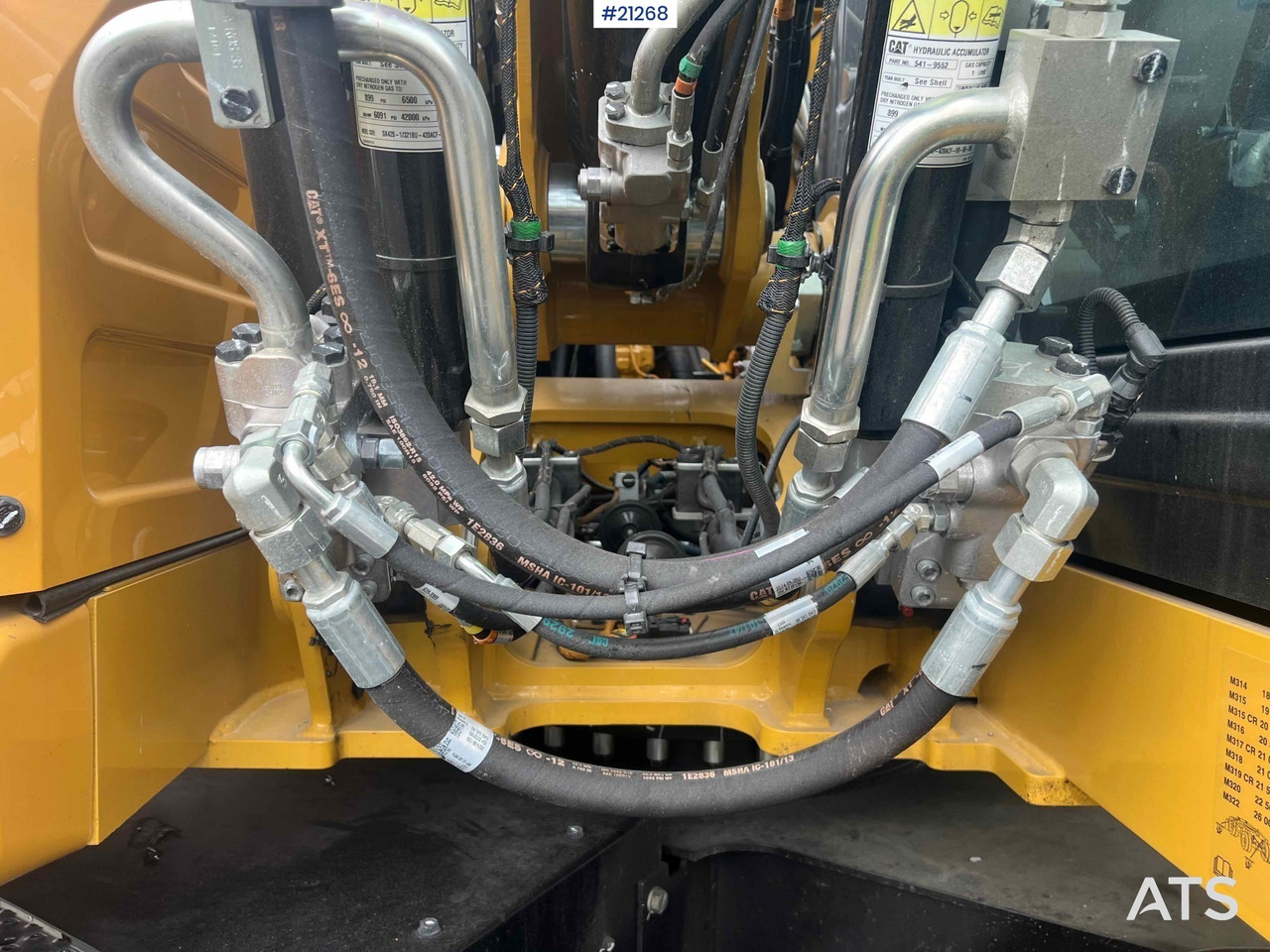 Колесен багер CAT M315 Hjulmaskin m/ graveskuffe, rotortilt, pusseskuffe: снимка 16