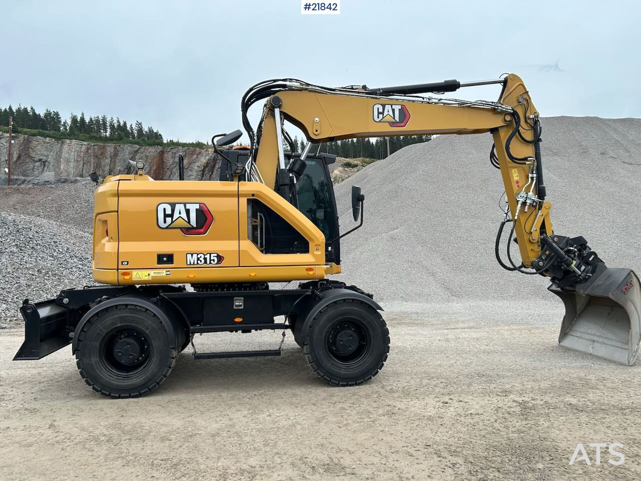 CAT M315 hjulgraver m/ tilt og skuffe - Багер: снимка 5 CAT M315 hjulgraver m/ tilt og skuffe - Багер: снимка 5