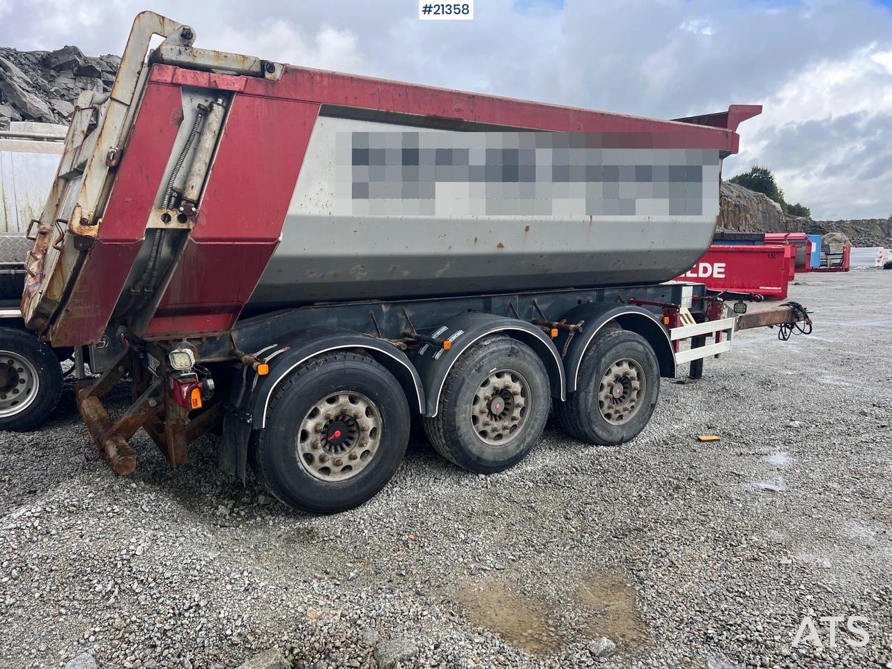 Carnehl 3 akslet - Самосвал ремарке: снимка 2 Carnehl 3 akslet - Самосвал ремарке: снимка 2