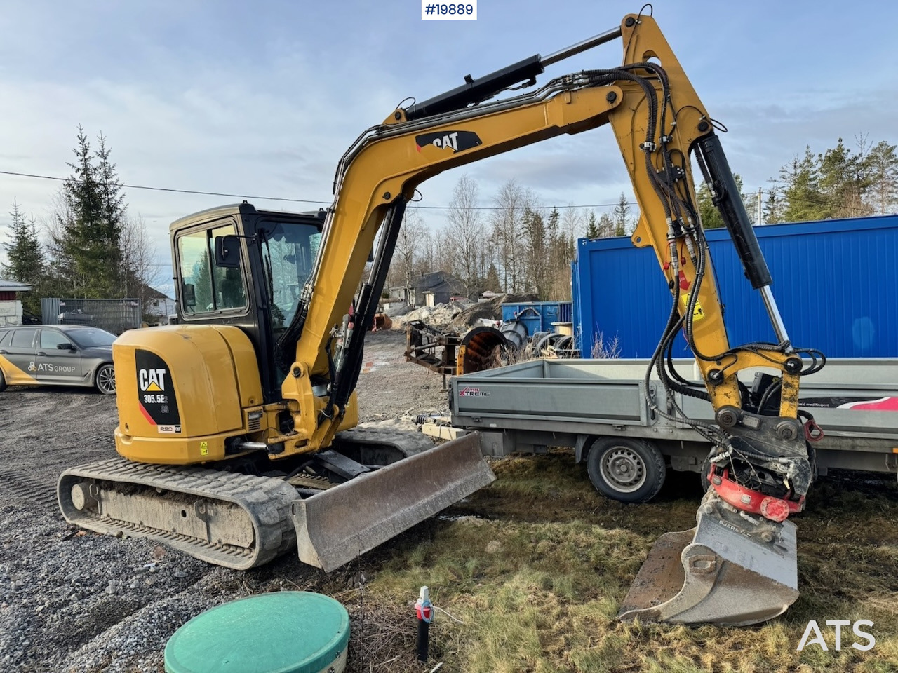 Caterpillar 305.5E2 - Багер: снимка 1 Caterpillar 305.5E2 - Багер: снимка 1