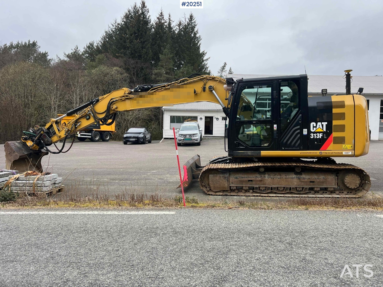 Caterpillar 313FL - Багер: снимка 1 Caterpillar 313FL - Багер: снимка 1