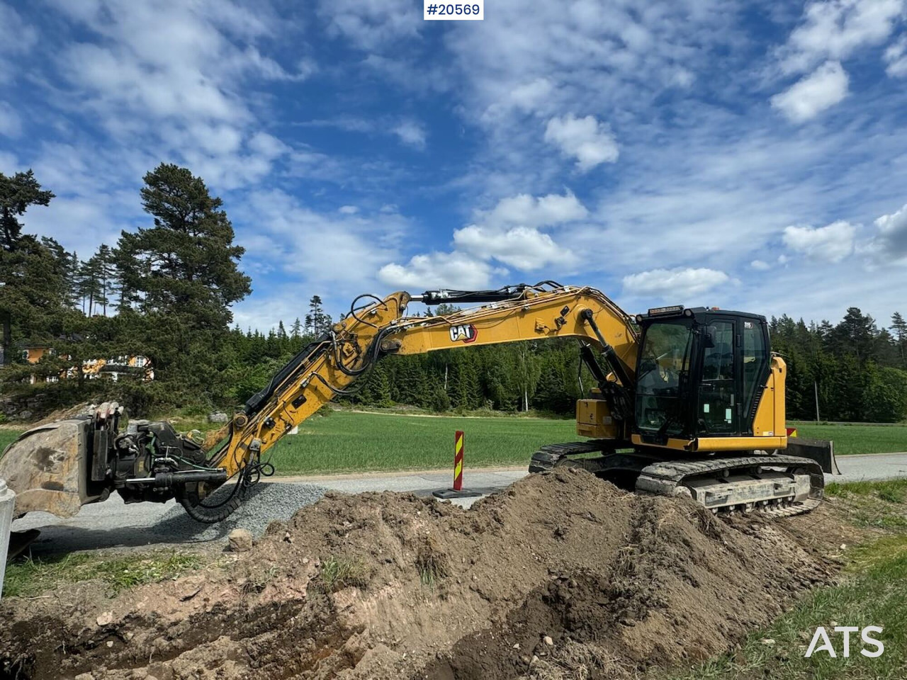 Caterpillar 315 Beltegraver m/ tilt og 2 skuffer - Багер: снимка 5 Caterpillar 315 Beltegraver m/ tilt og 2 skuffer - Багер: снимка 5