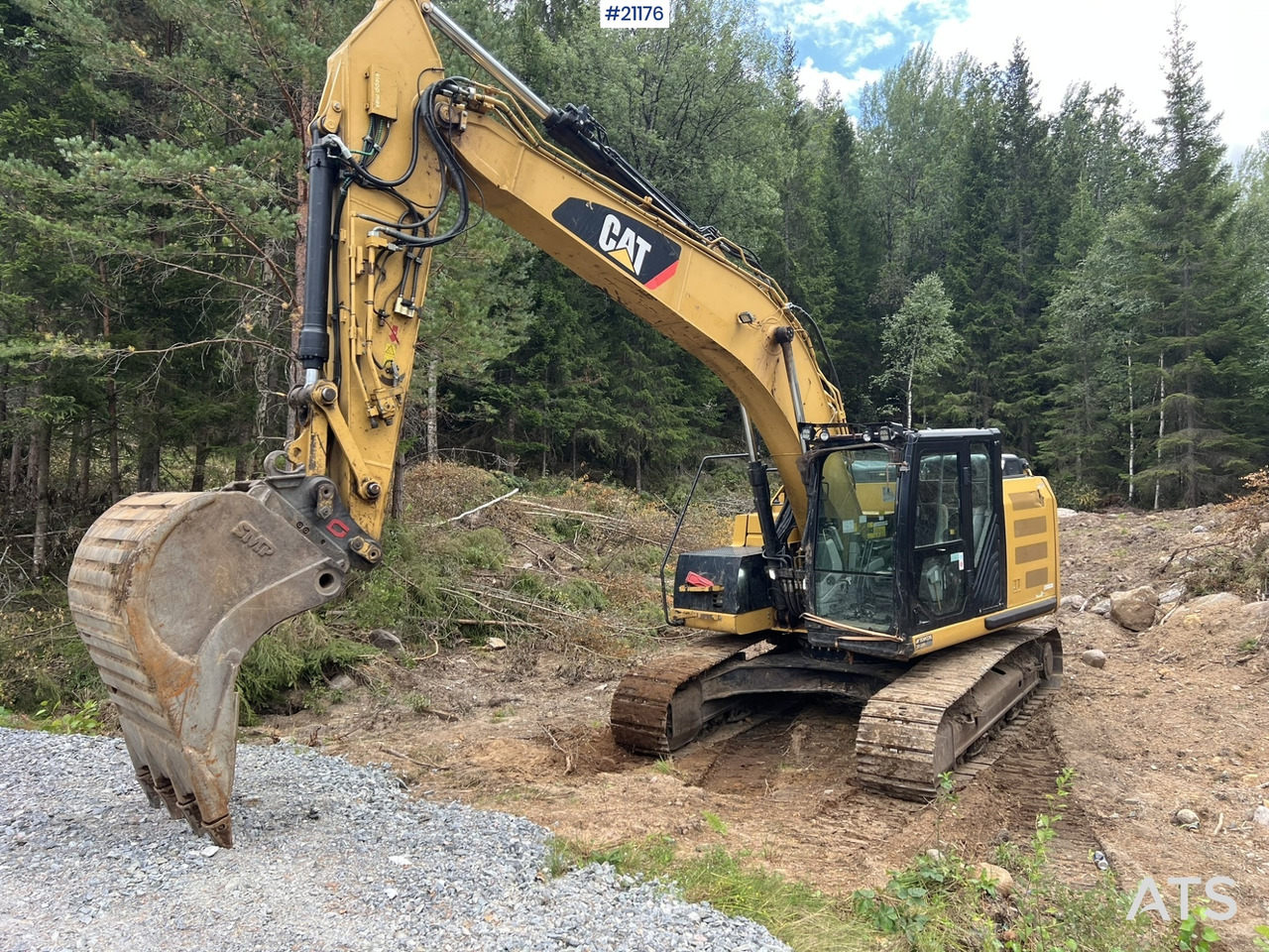 Caterpillar 320 ELRR gravemaskin m/ tannskuffe SE VIDEO - Верижен багер: снимка 1 Caterpillar 320 ELRR gravemaskin m/ tannskuffe SE VIDEO - Верижен багер: снимка 1