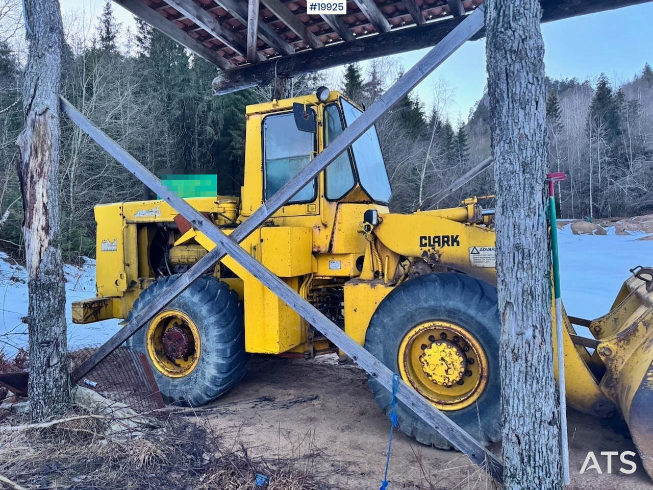 Clark 75B - Колесен товарач: снимка 4 Clark 75B - Колесен товарач: снимка 4