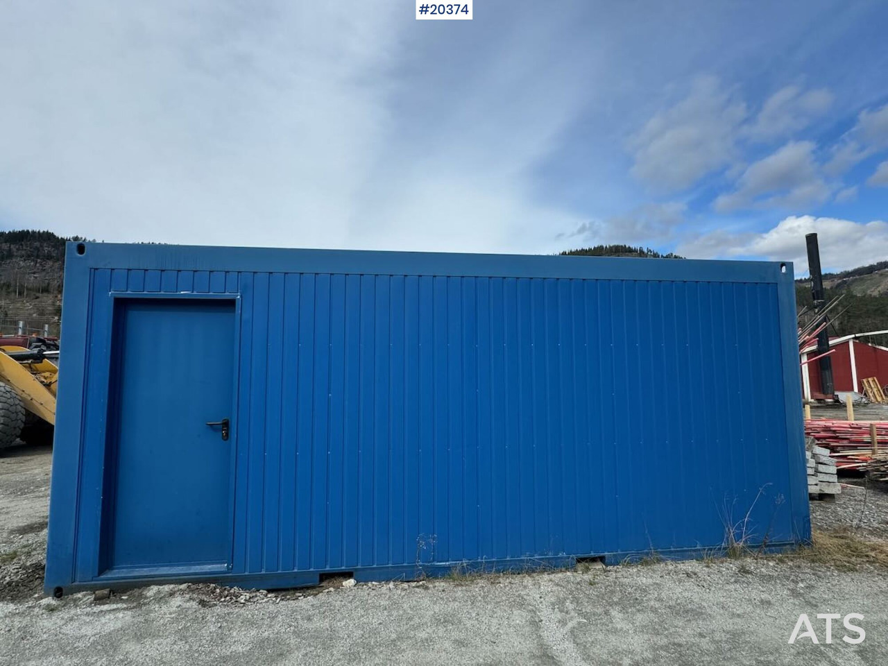 Containerbrakke med tre innganger - Жилищен контейнер: снимка 3 Containerbrakke med tre innganger - Жилищен контейнер: снимка 3