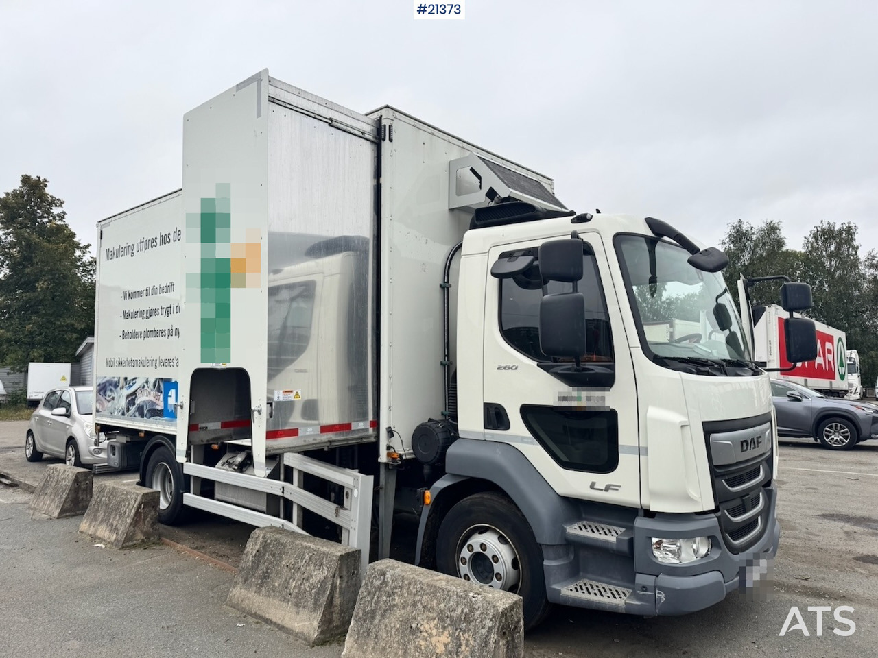 DAF LF 260 Makuleringsbil. 37 000 km! Må Sees! - Индустриален шредер, Камион: снимка 2 DAF LF 260 Makuleringsbil. 37 000 km! Må Sees! - Индустриален шредер, Камион: снимка 2
